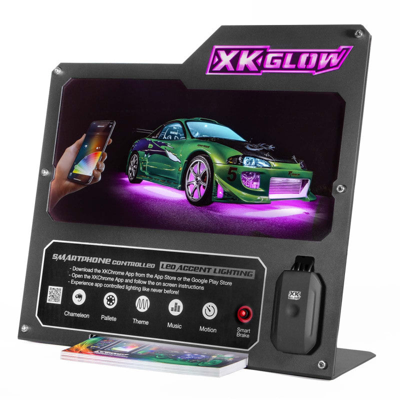 XK Glow 2nd Gen Metal Countertop Display (Car) Marketing XKGLOW