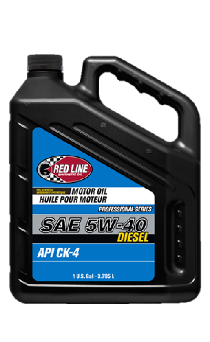 Red Line Pro-Series Diesel CK4 5W40 Motor Oil - Gallon Motor Oils Red Line