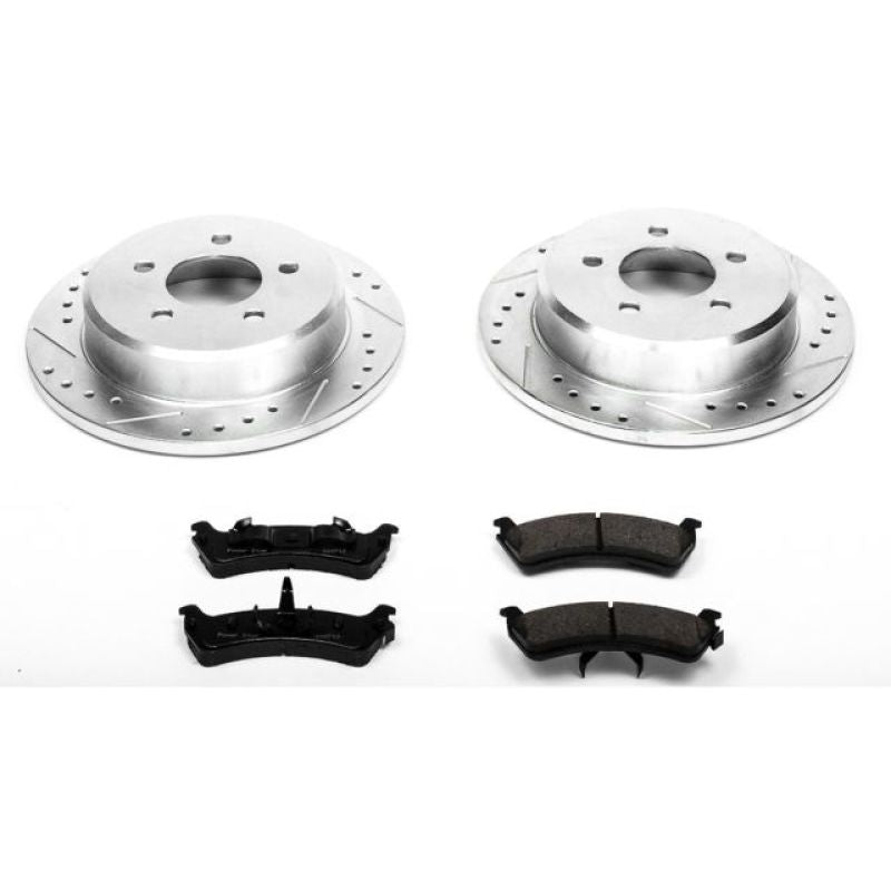 Power Stop 95-01 Ford Explorer Rear Z23 Evolution Sport Brake Kit Brake Kits - Performance D&S PowerStop
