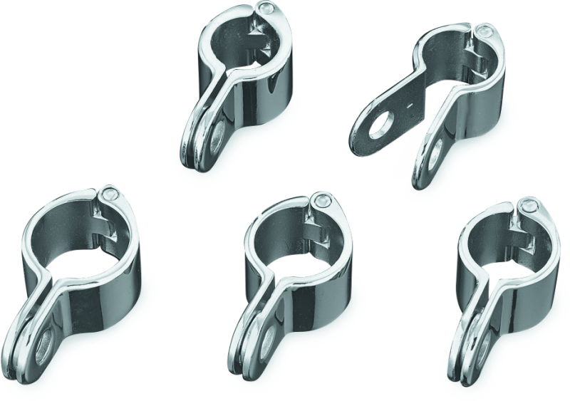 Kuryakyn 1inch Magnum Quick Clamp Chrome (Each) Handlebars Kuryakyn