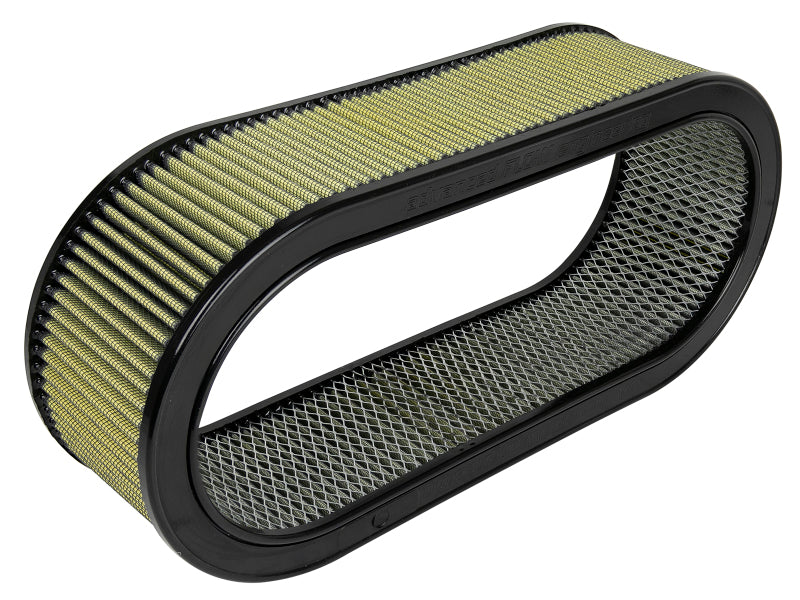 aFe Magnum FLOW Custom Air Filter 18-1/8 IN L x 7-1/4 IN W x 5 IN H w/ Expanded Metal Air Filters - Universal Fit aFe
