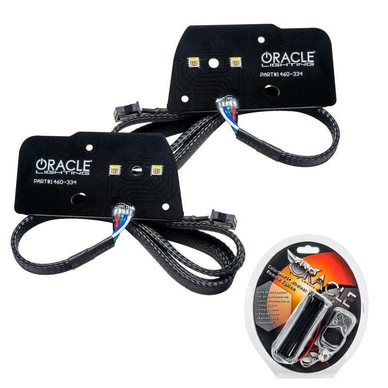 Oracle 21-22 Ford F-150 ColorSHIFT RGB+W Headlight DRL Upgrade Kit w/ RF Controller Headlights ORACLE Lighting