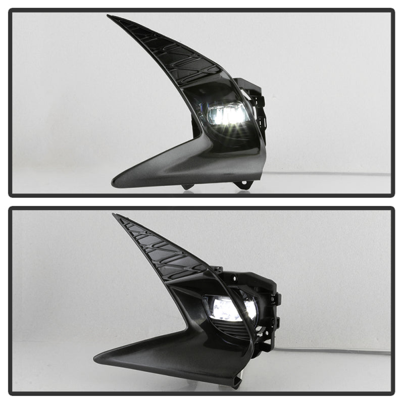 Spyder 16-18 Lexus GS (w/F-Sport Pkg) OEM LED Fog Lights w/OEM switch - Clear (FL-LGS16FS-LED-C) Fog Lights SPYDER