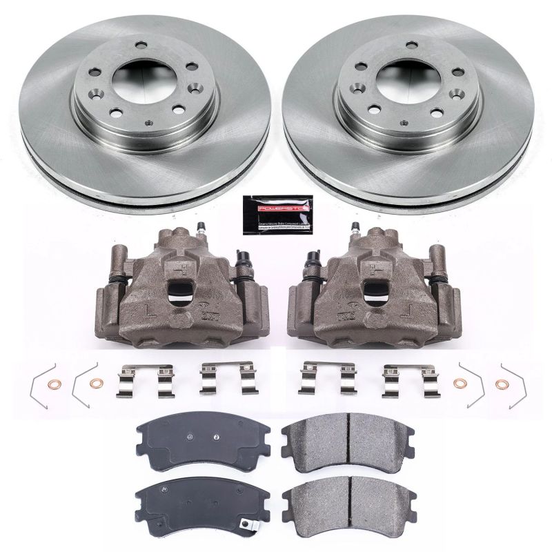 Power Stop 03-05 Mazda 6 Front Autospecialty Brake Kit w/Calipers Brake Kits - OE PowerStop