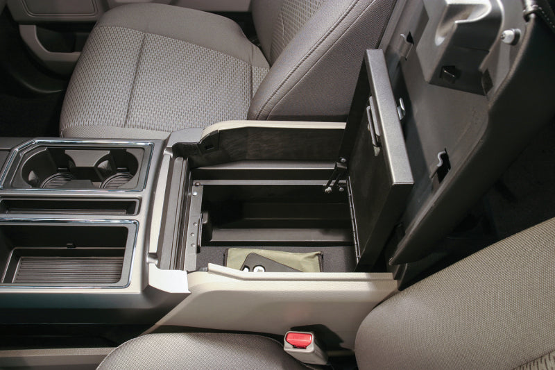 Tuffy Console Safe W/ Key Lock For Ford Fseries Flow Thru Console Cargo Boxes & Bags Tuffy Products