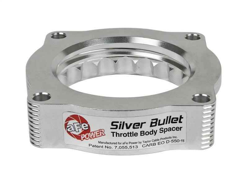 aFe Silver Bullet Throttle Body Spacer N62 Only BMW (E53) 04-09 5series (E60) 04-09 6series (E63/64) Throttle Body Spacers aFe