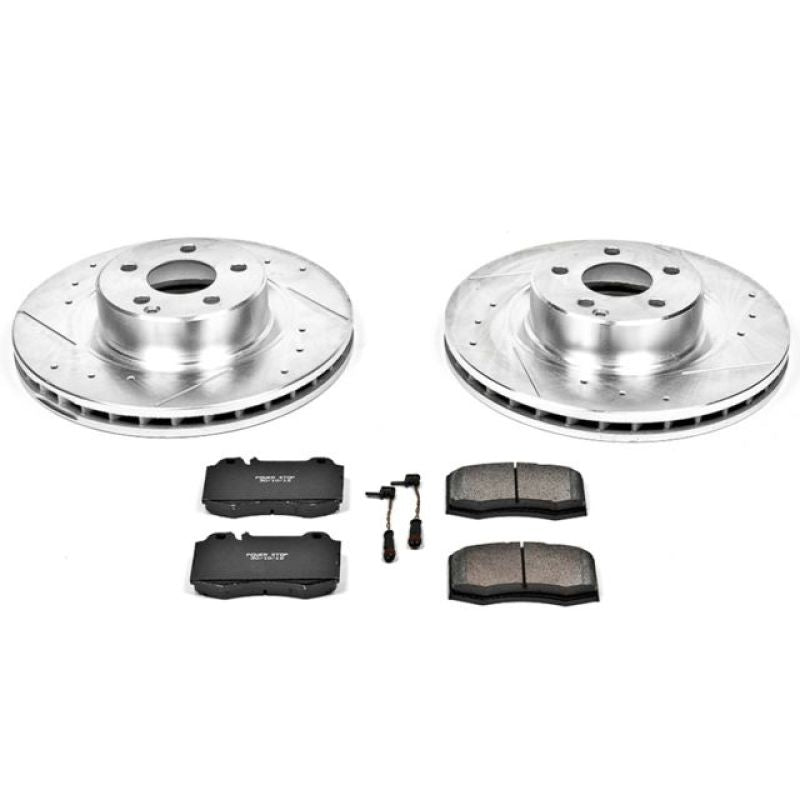 Power Stop 00-03 Mercedes-Benz CL500 Front Z23 Evolution Sport Brake Kit Brake Kits - Performance D&S PowerStop