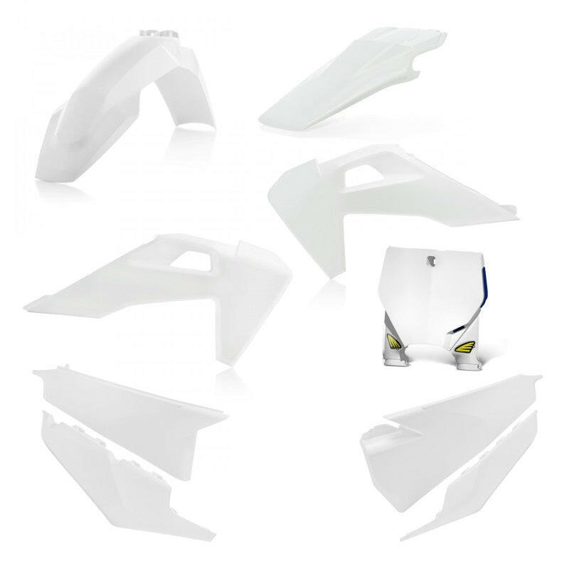 Cycra 19-22 Husqvarna FC250 5-pc Replica Body Kit - White Plastics Cycra