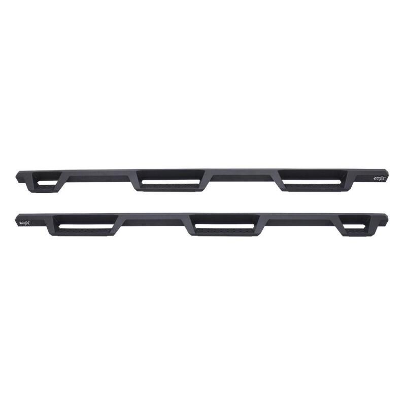 Westin/HDX 09-18 Dodge/Ram 1500 Crew Cab (5.5ft Bed) Drop Wheel to Wheel Nerf Step Bars - Txt Black Nerf Bars Westin