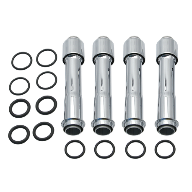 S&S Cycle 2017+ M8 Models Pushrod Cover Kit - Chrome Push Rods S&S Cycle