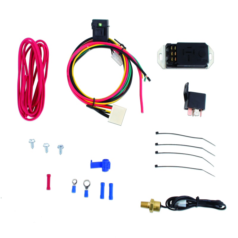 Mishimoto Adjustable Fan Controller Kit - 1/8in NPT Style Temp Sensor Fans & Shrouds Mishimoto