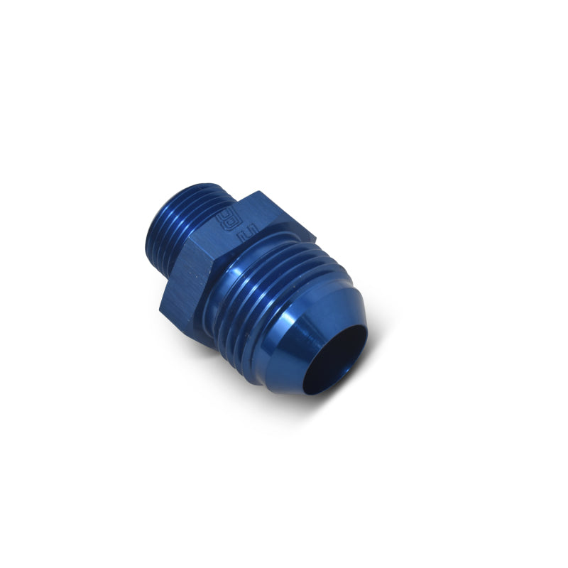 Russell Performance -10 AN Flare to 18mm x 1.5 Metric Thread Adapter (Blue) Fittings Russell