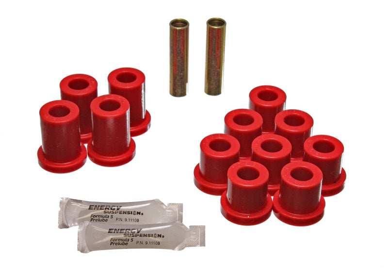 Energy Suspension 56-57 Chevy Bel Air Rear Leaf Spring Bushing Set Bushing Kits Energy Suspension