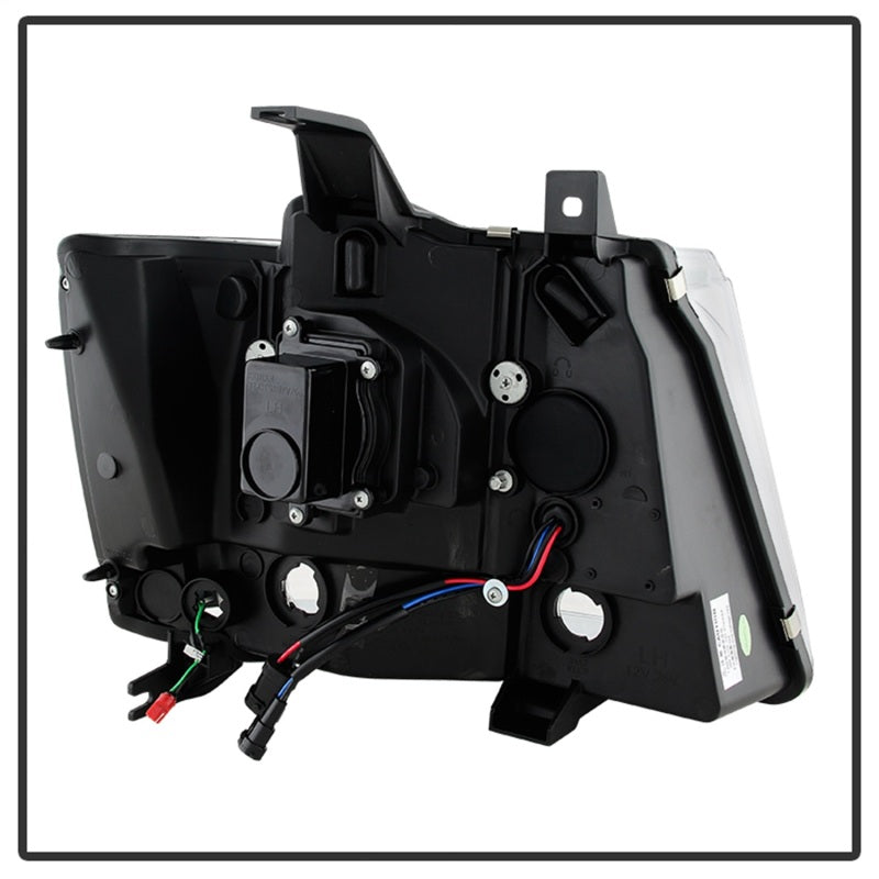 Spyder 07-14 Chevy Suburban/1500/2500/Tahoe V2 Projector Headlights Chrome PRO-YD-CSUB07V2-DRL-C Headlights SPYDER