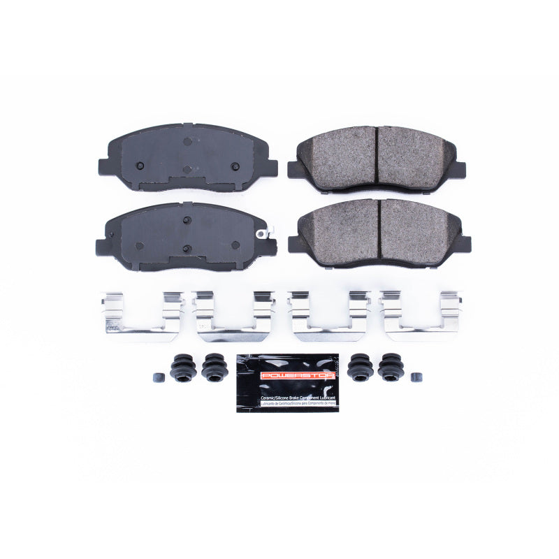Power Stop 07-10 Hyundai Entourage Front Z23 Evolution Sport Brake Pads w/Hardware Brake Pads - Performance PowerStop
