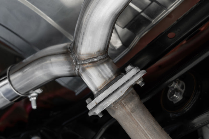 MBRP 2022 Subaru BRZ 2.4L/Toyota GR86 2.4L 2.5in Dual Split Rear Exit w/5in OD CF Tips - T304 Axle Back MBRP