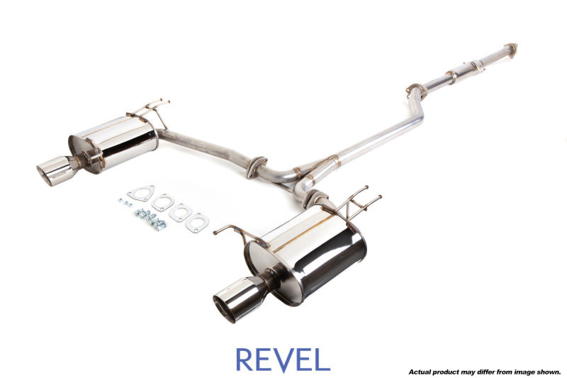 Revel Medallion Touring-S Catback Exhaust - Dual Muffler 09-14 Acura TSX 2.4L Catback Revel