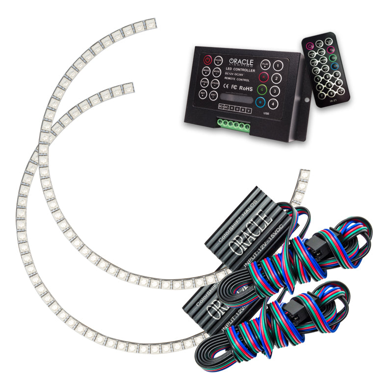 Oracle Ford Lightning 99-04 Halo Kit - ColorSHIFT w/ 2.0 Controller Headlights ORACLE Lighting