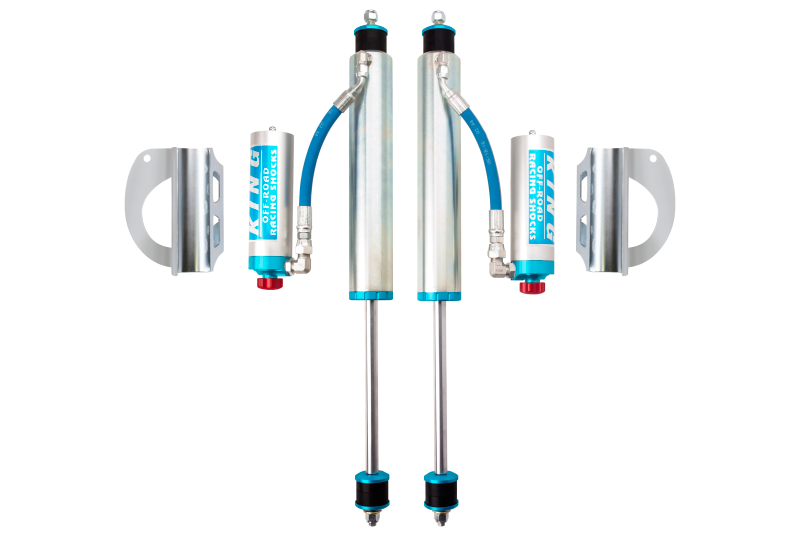 King Shocks 89-97 Toyota Land Cruiser 80 Front 2.5 Dia Remote Res Shock for 3-5in Lift w/Adj (Pair) Shocks and Struts King Shocks