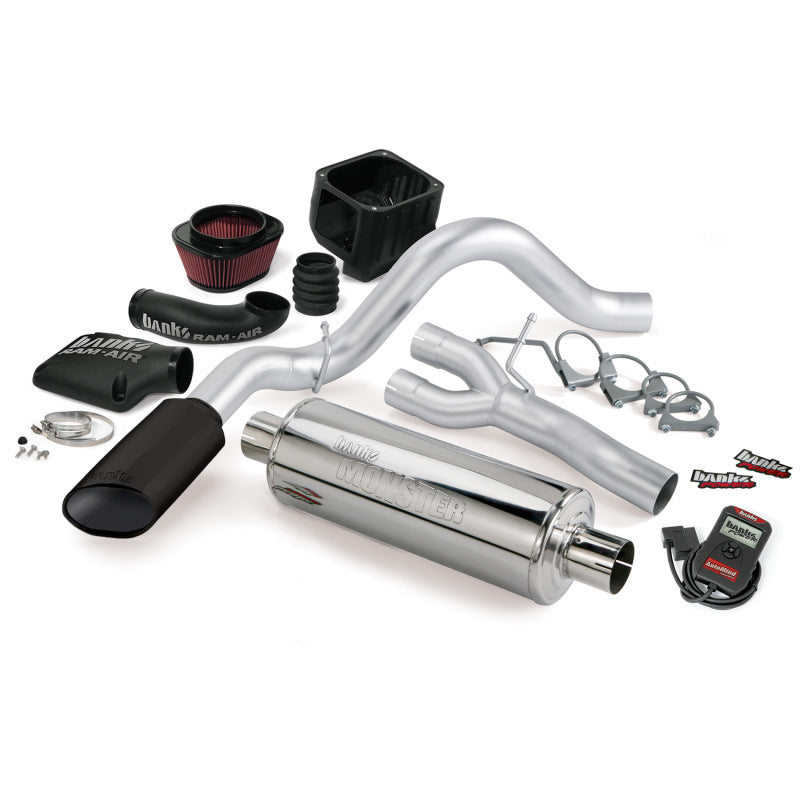 Banks Power 10 Chevy 5.3L CCSB FFV Stinger System - SS Single Side-Exit Exhaust w/ Black Tip Performance Packages Banks Power