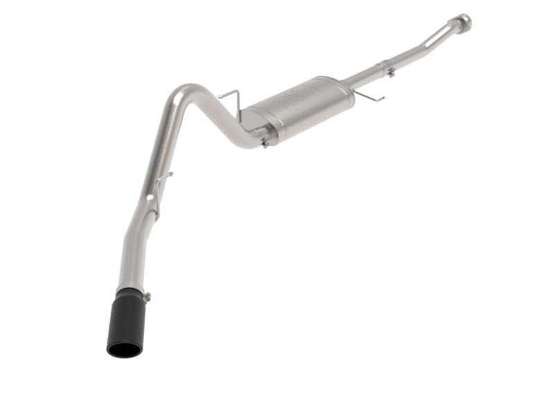aFe Apollo GT 3in 409 SS Cat-Back Exhaust 2021 Ford F-150 V6 2.7L/3.5L (tt)/V8 5.0L w/ Black Tips Catback aFe