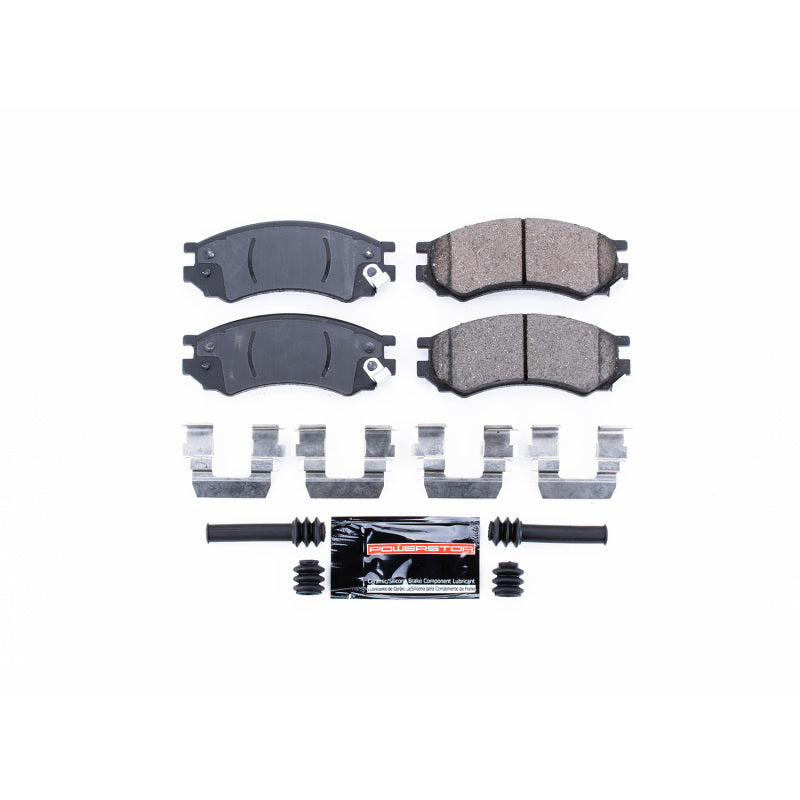 Power Stop 91-92 Saturn SC Front Z23 Evolution Sport Brake Pads w/Hardware Brake Pads - Performance PowerStop