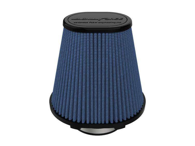 aFe MagnumFORCE Intake Replace Air Filter w/Pro5R Med 4in F x 7.75x6.5in B x 4.75x3.5in T x 7in H Air Filters - Direct Fit aFe