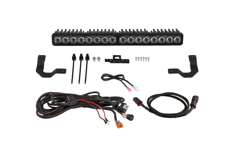 Diode Dynamics 2024-2026 Toyota Tacoma TRD Grille Lightbar SS20 Pro White Combo 6000K Light Bars & Cubes Diode Dynamics