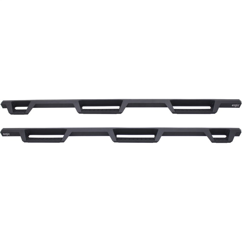 Westin 17-22 Ford F-250/350 Crew Cab 6.75ft Bed HDX Drop W2W Nerf Step Bars - Tex. Blk Nerf Bars Westin
