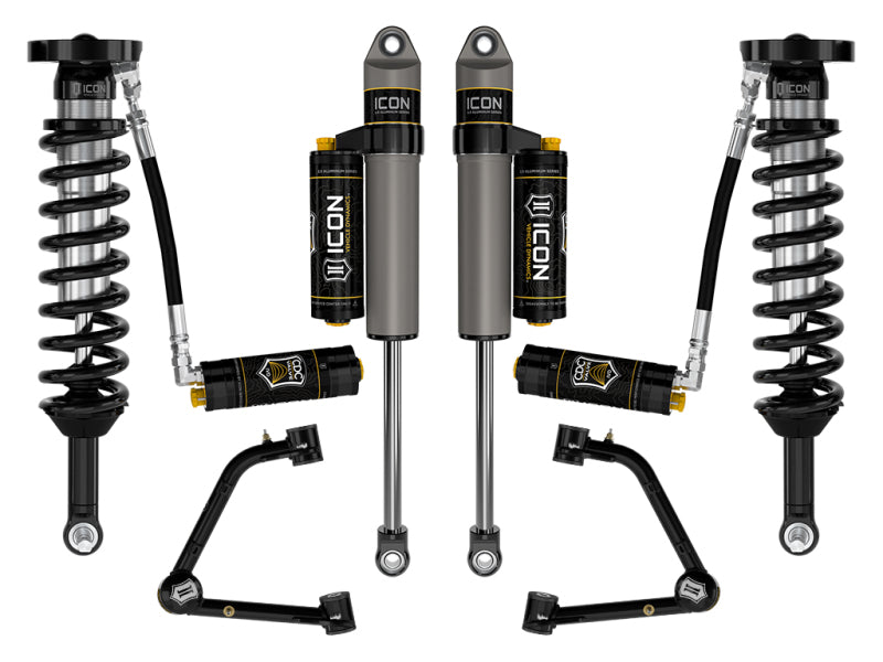 ICON 2023 Chevrolet Colorado 1.75-2.5in Stage 5 Suspension System w/ Tubular UCA Coilovers ICON