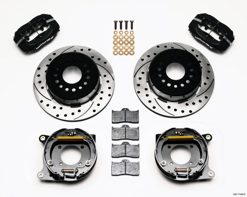 Wilwood Forged Dynalite P/S Park Brake Kit Drilled 93-97 Camaro/Firebird Big Brake Kits Wilwood