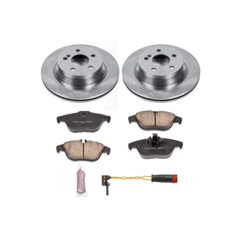 Power Stop 13-15 Mercedes-Benz GLK250 Rear Autospecialty Brake Kit Brake Kits - OE PowerStop