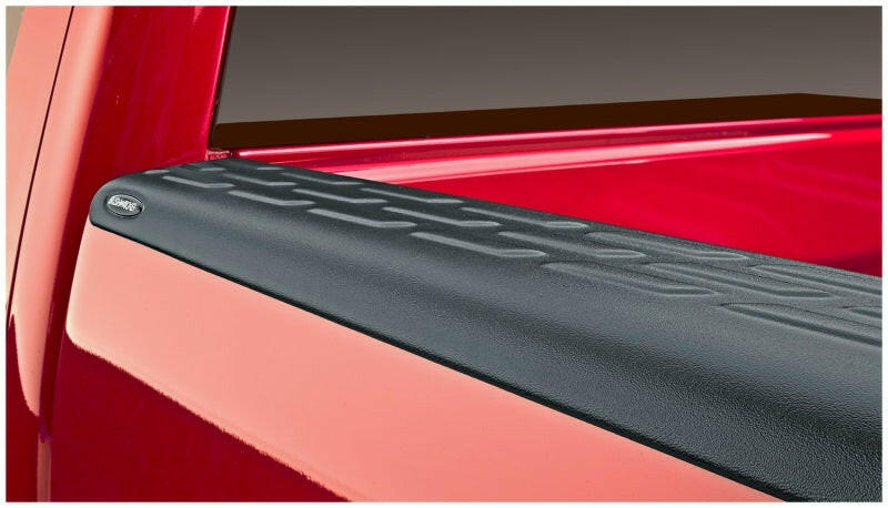 Bushwacker 07-13 Chevy Silverado 1500 Fleetside Bed Rail Caps 97.6in Bed - Black Bed Caps Bushwacker