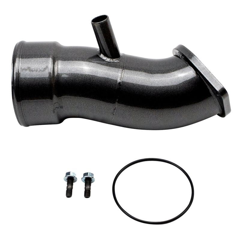 Wehrli 20-24 Chevrolet 6.6L L5P Duramax 3.5in Intake Horn w/PCV Port - Gloss Black Air Intake Components Wehrli