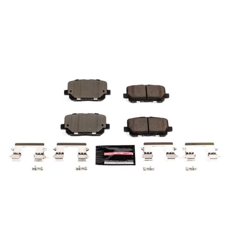 Power Stop 14-19 Dodge Charger Rear Z23 Evolution Sport Brake Pads w/Hardware Brake Pads - Performance PowerStop