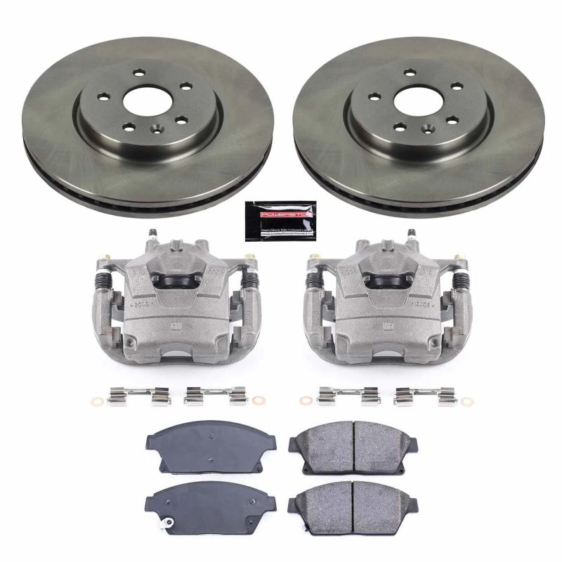 Power Stop 15-16 Chevrolet Trax Front Autospecialty Brake Kit w/Calipers Brake Kits - OE PowerStop