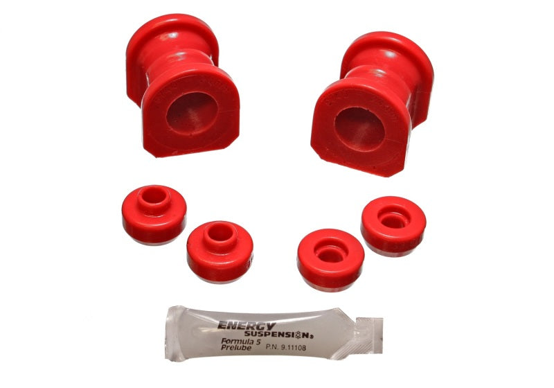 Energy Suspension 89-94 Nissan 240SX (S13) Red 25mm Front Sway Bar Bushing Set Bushing Kits Energy Suspension