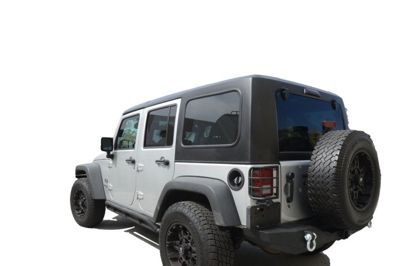 DV8 Offroad 07-18 Jeep Wrangler JK Hard Top Square Back - 4 Door Roofs DV8 Offroad
