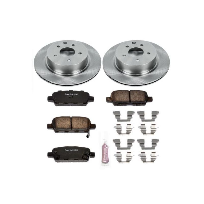 Power Stop 08-12 Infiniti EX35 Rear Autospecialty Brake Kit Brake Kits - OE PowerStop
