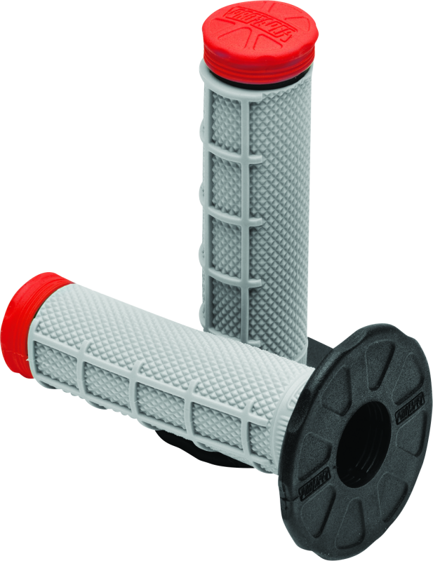 ProTaper Tri Density MX 1/2 Waffle Grips - Red Grips ProTaper