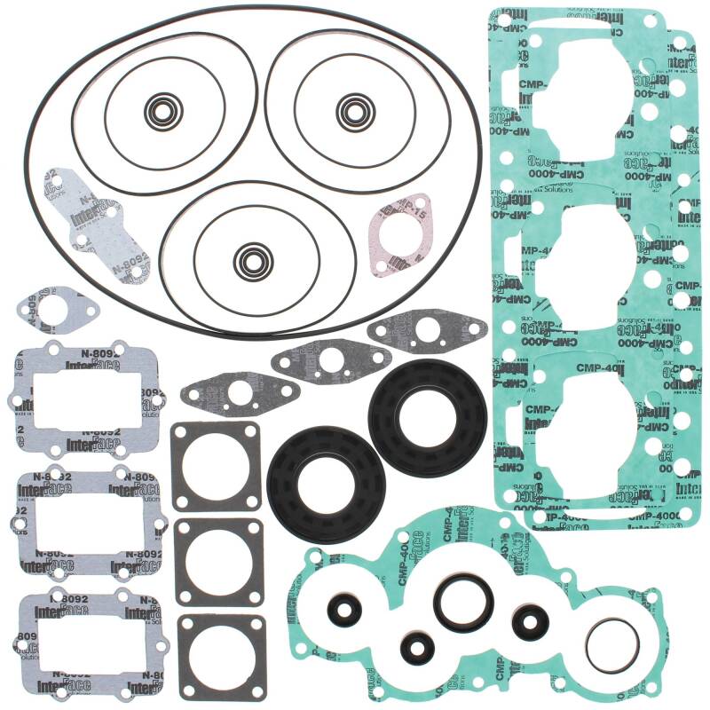 Vertex Gaskets 98-00 Ski-Doo Formula III 700 Complete Gasket Kit w/ Oil Seals Engine Hardware Vertex Pistons