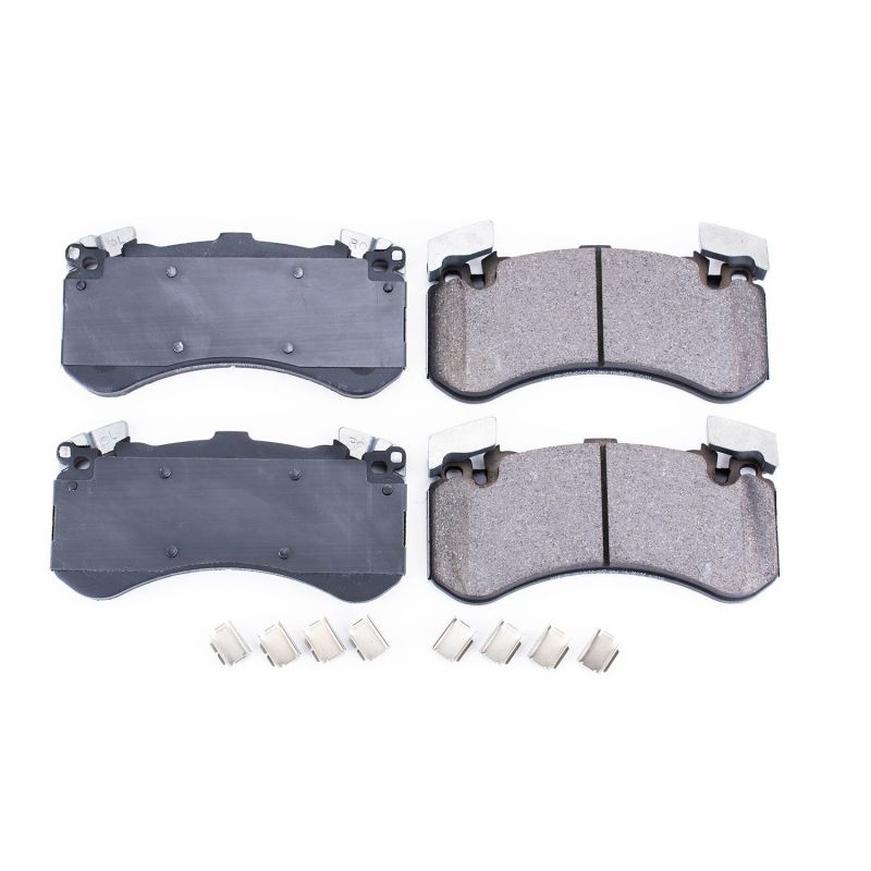 Power Stop 16-18 Audi A7 Quattro Front Z17 Evolution Ceramic Brake Pads w/Hardware Brake Pads - OE PowerStop