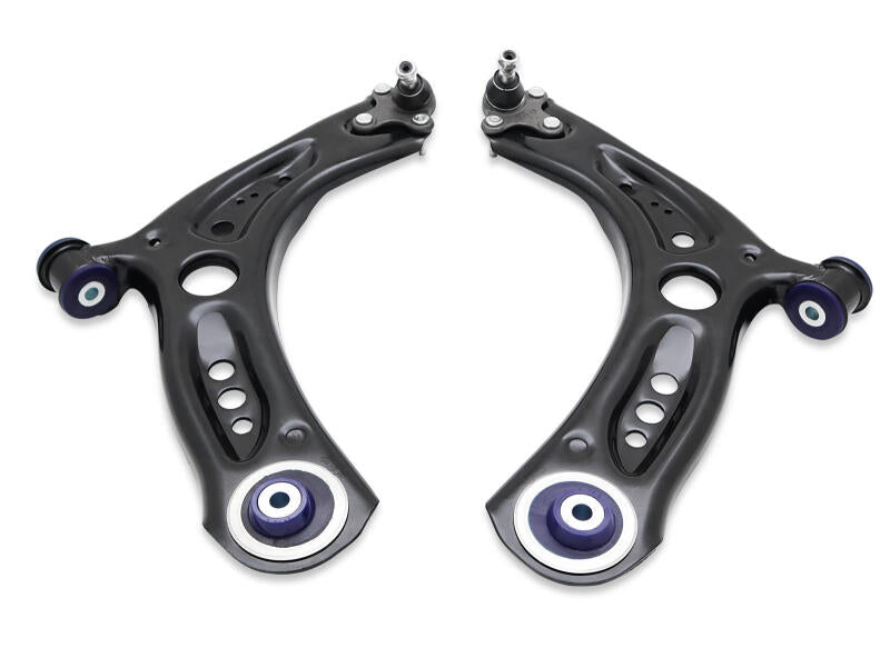 Superpro 2015 Volkswagen Golf R Base Front Control Arm Lower Assembly Kit (Add. Positive Caster) Control Arms Superpro