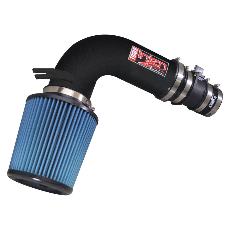 Injen 14-18 Dodge Ram 3.0L V6 Wrinkle Black Power-Flow Short Ram Intake Cold Air Intakes Injen