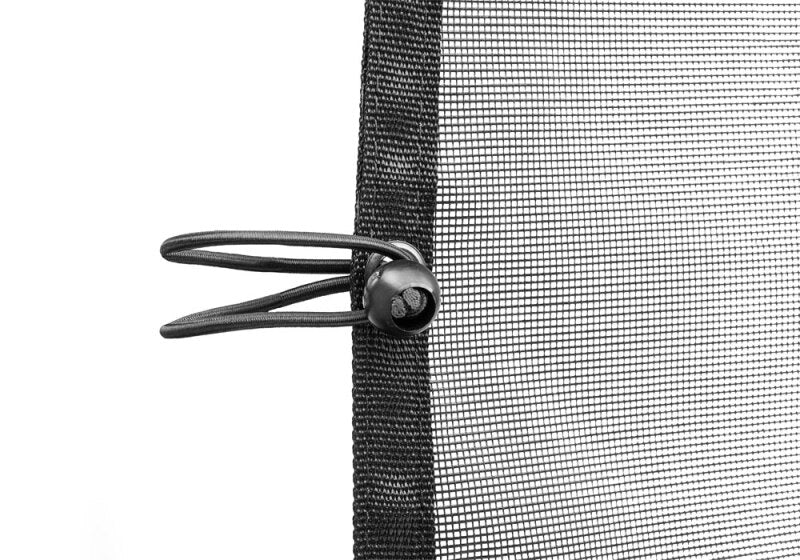 Rampage 2018-2019 Jeep Wrangler(JL) Unlimited Sport 4-Door Mesh Shade Top - Extended - Black Soft Tops Rampage