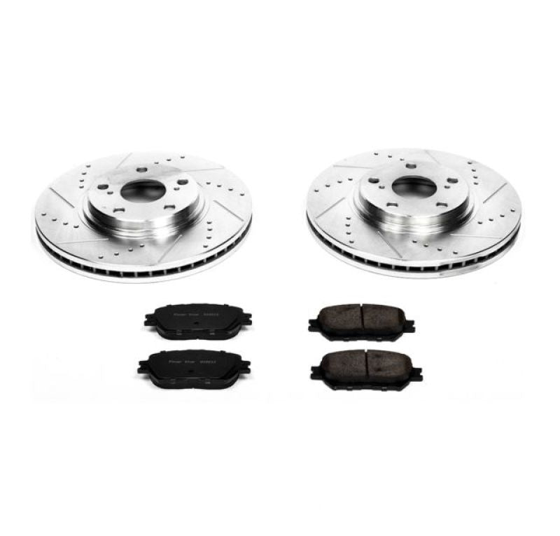 Power Stop 02-04 Toyota Camry Front Z23 Evolution Sport Brake Kit Brake Kits - Performance D&S PowerStop