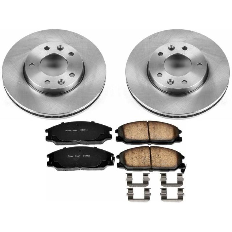 Power Stop 04-05 Kia Sedona Front Autospecialty Brake Kit Brake Kits - OE PowerStop