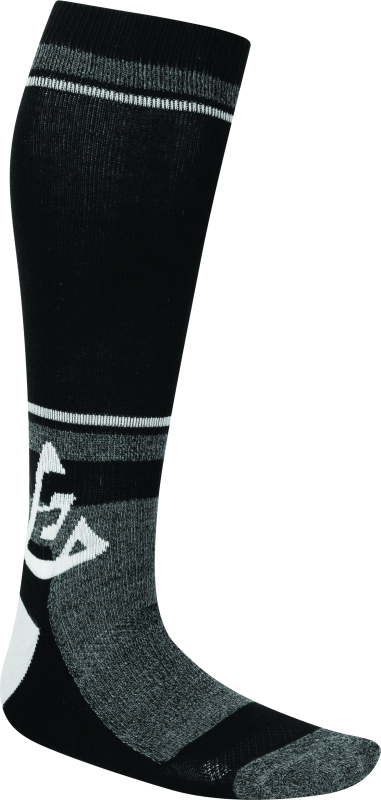Answer Moto Socks Black Youth - Small/Medium Footwear Answer