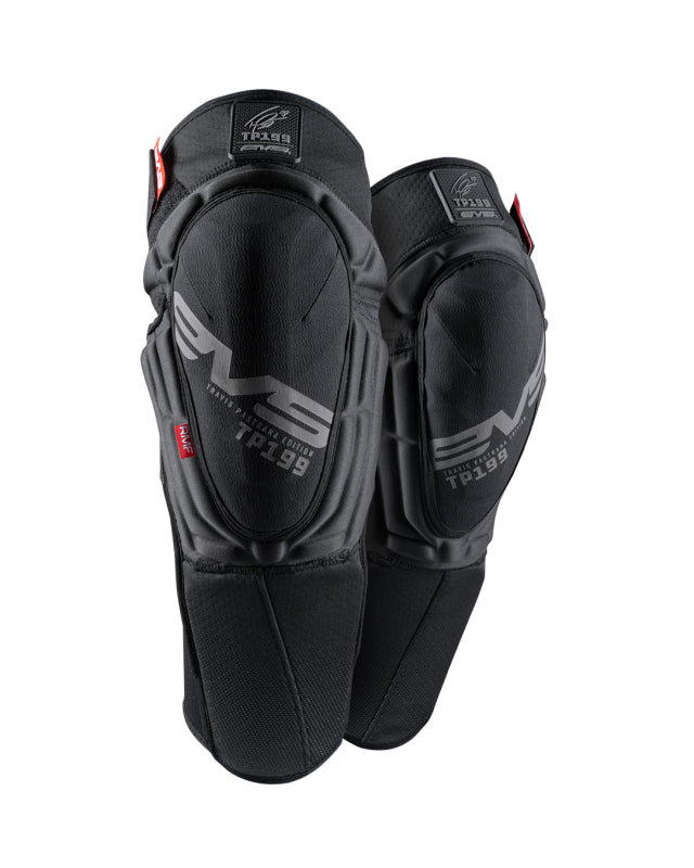 EVS TP199 Knee Guard Blackout Black -Youth Body Protection EVS