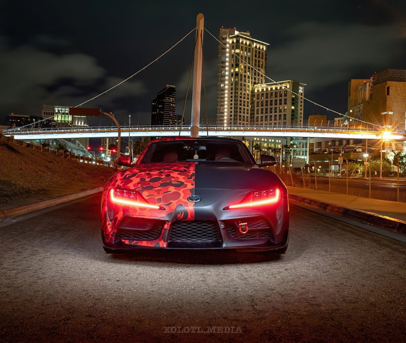 Oracle 20-21 Toyota Supra GR RGB+A Headlight DRL Upgrade Kit - ColorSHIFT w/o Controller Headlights ORACLE Lighting